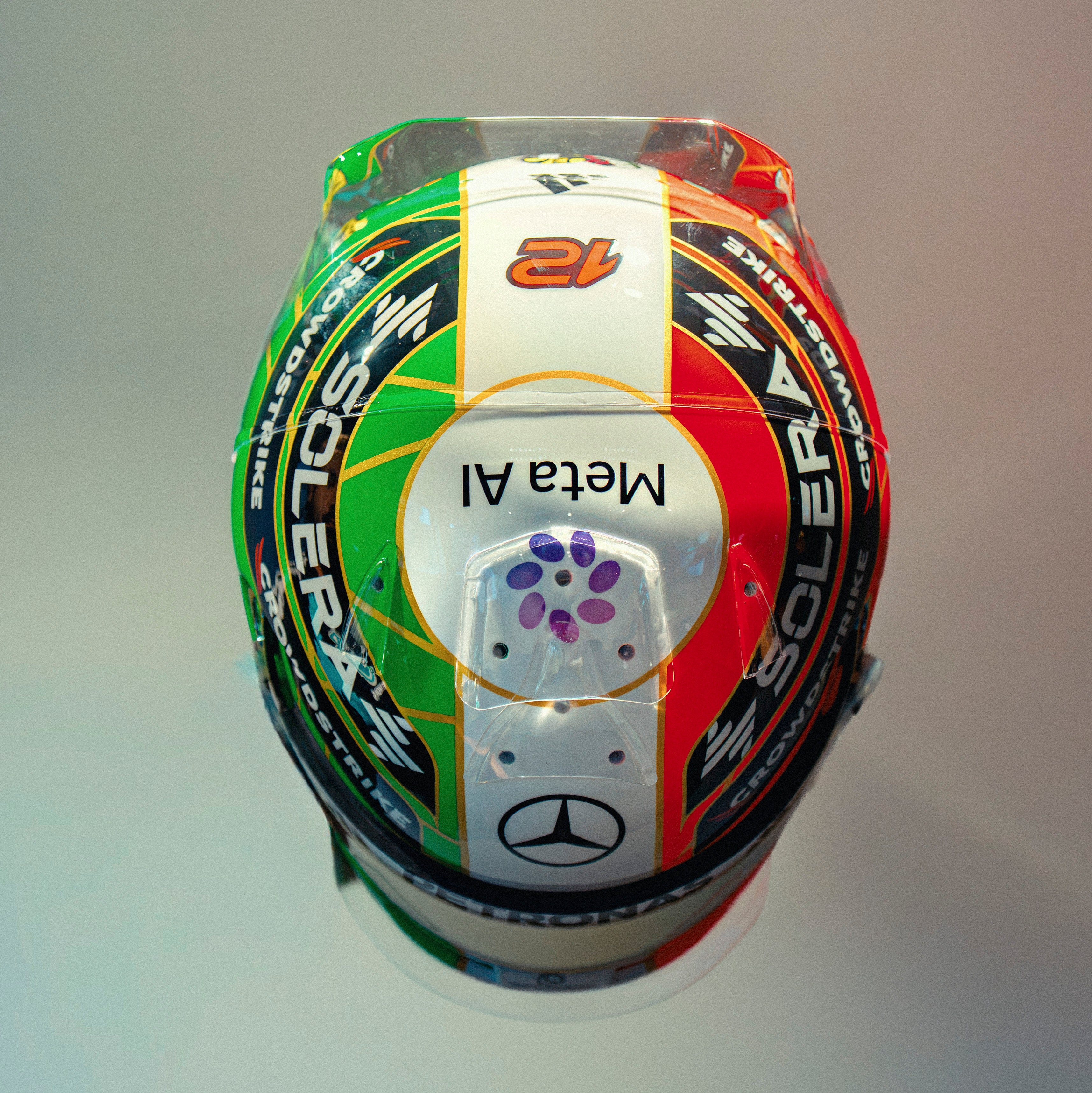 Kimi Antonelli 2026 Monza Mini Bell Helmet Replica 1:2 | Official