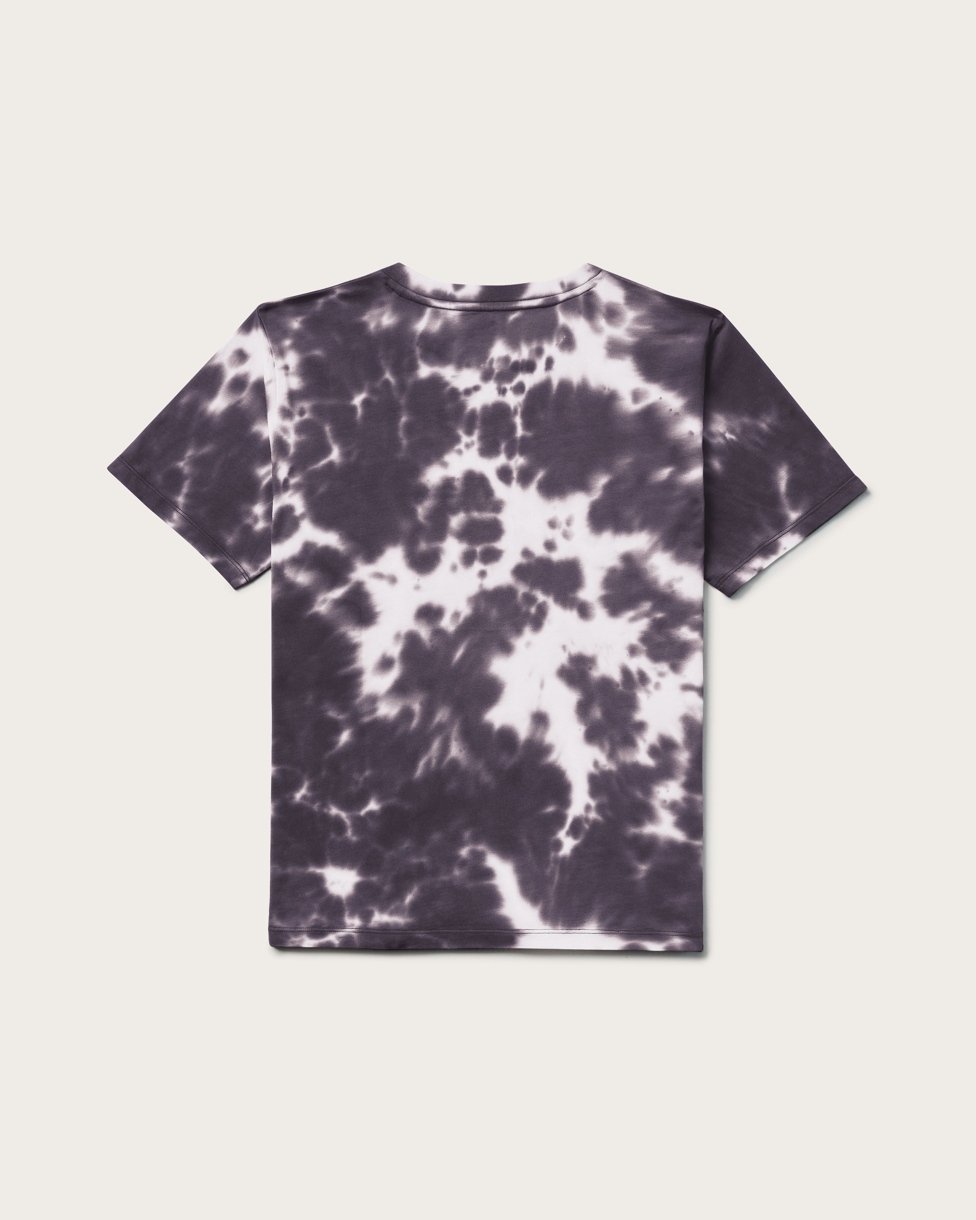 Womens Tie Dye Tee Grey