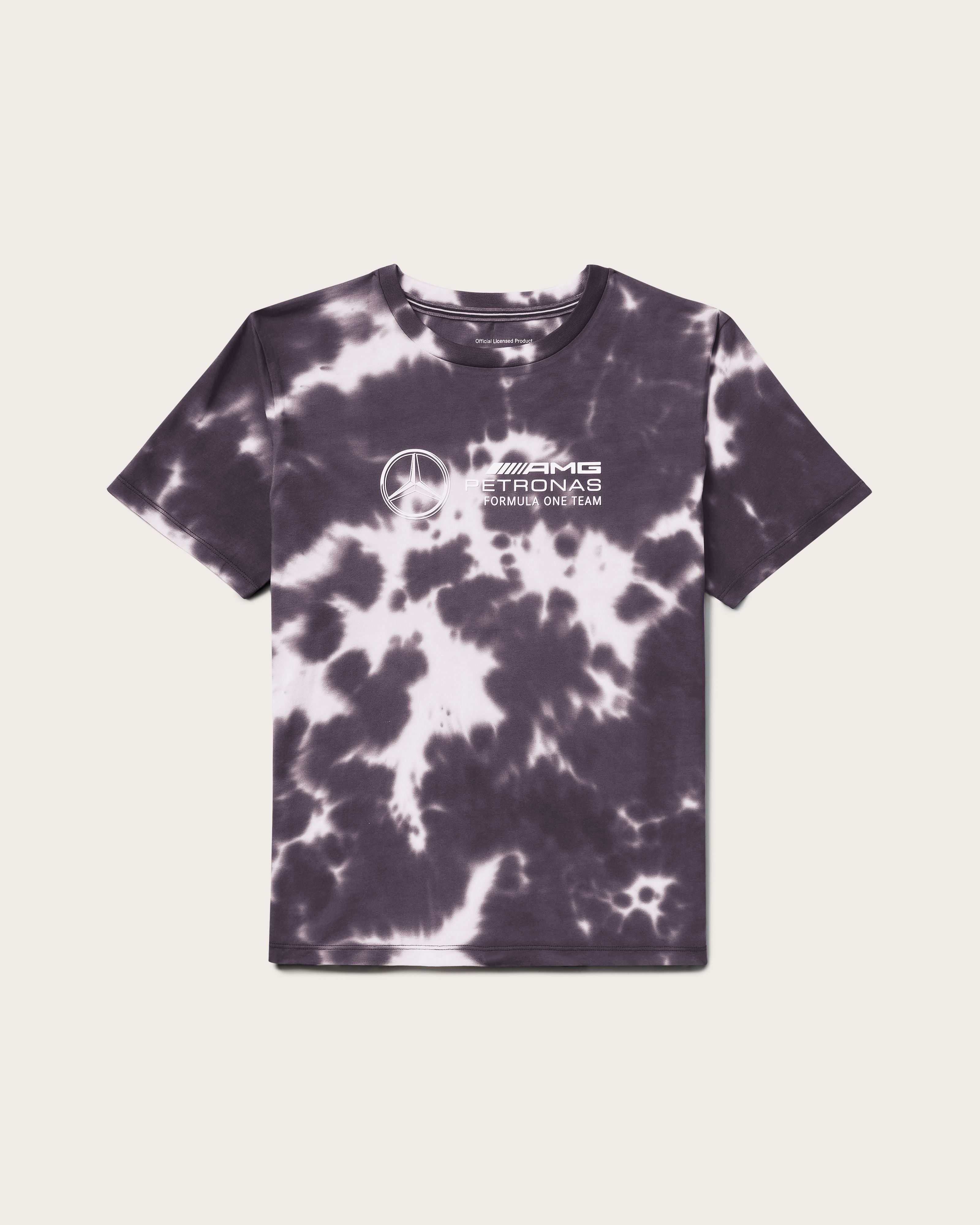 Womens Tie Dye Tee Grey