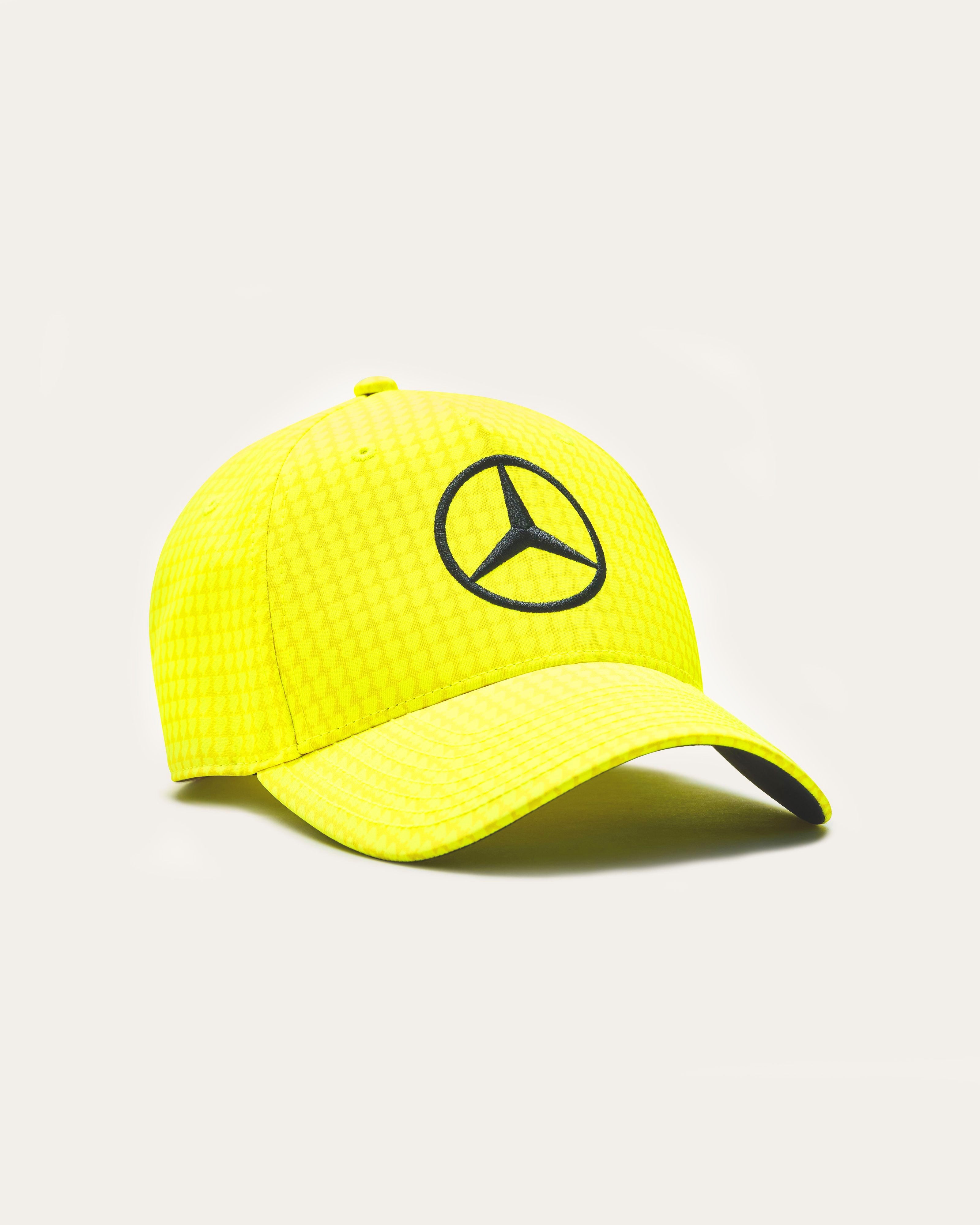 Lewis Hamilton 2023 Team Driver Cap Neon Green | Official Mercedes 