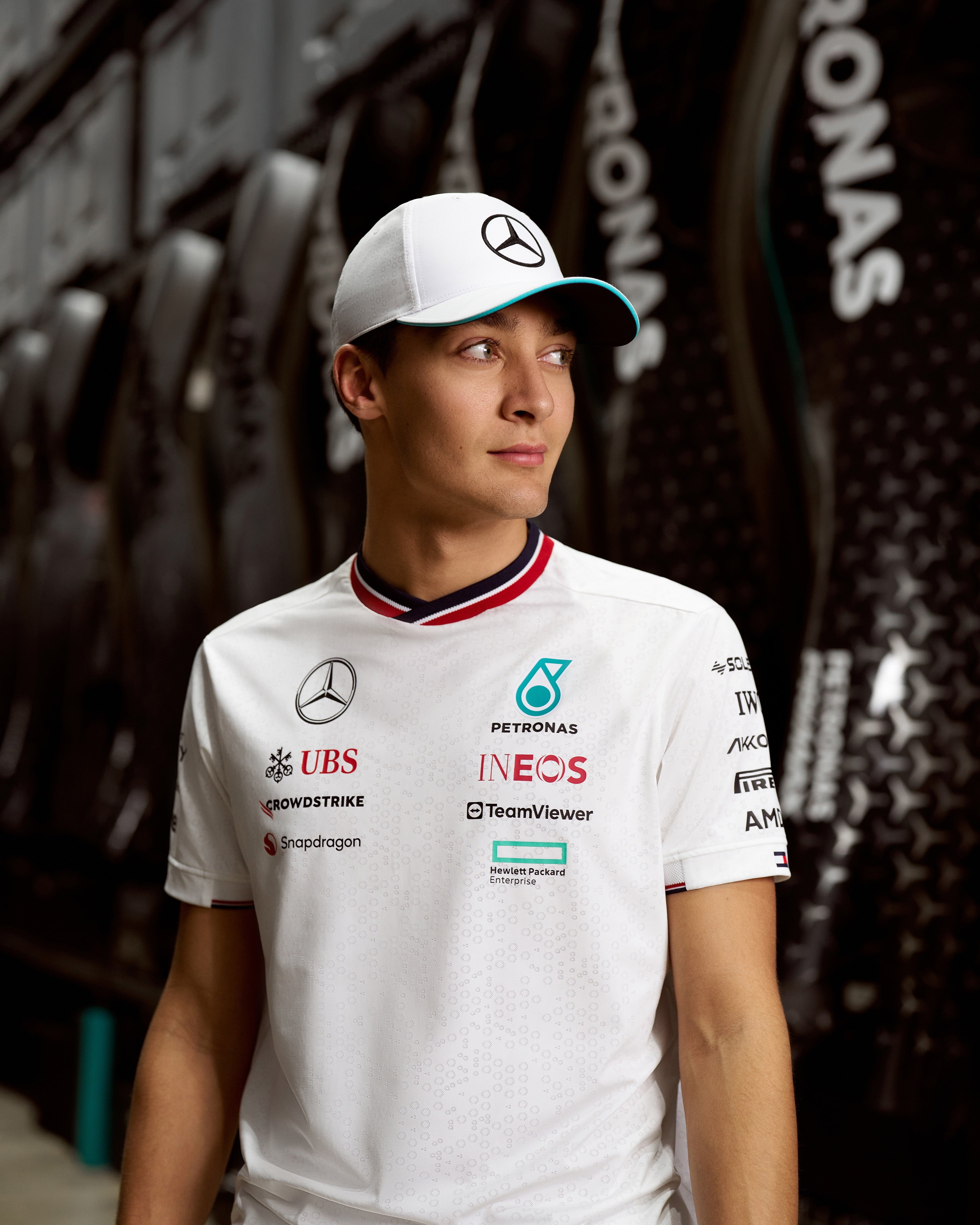 2024 Team Baseball Cap White | Official Mercedes-AMG