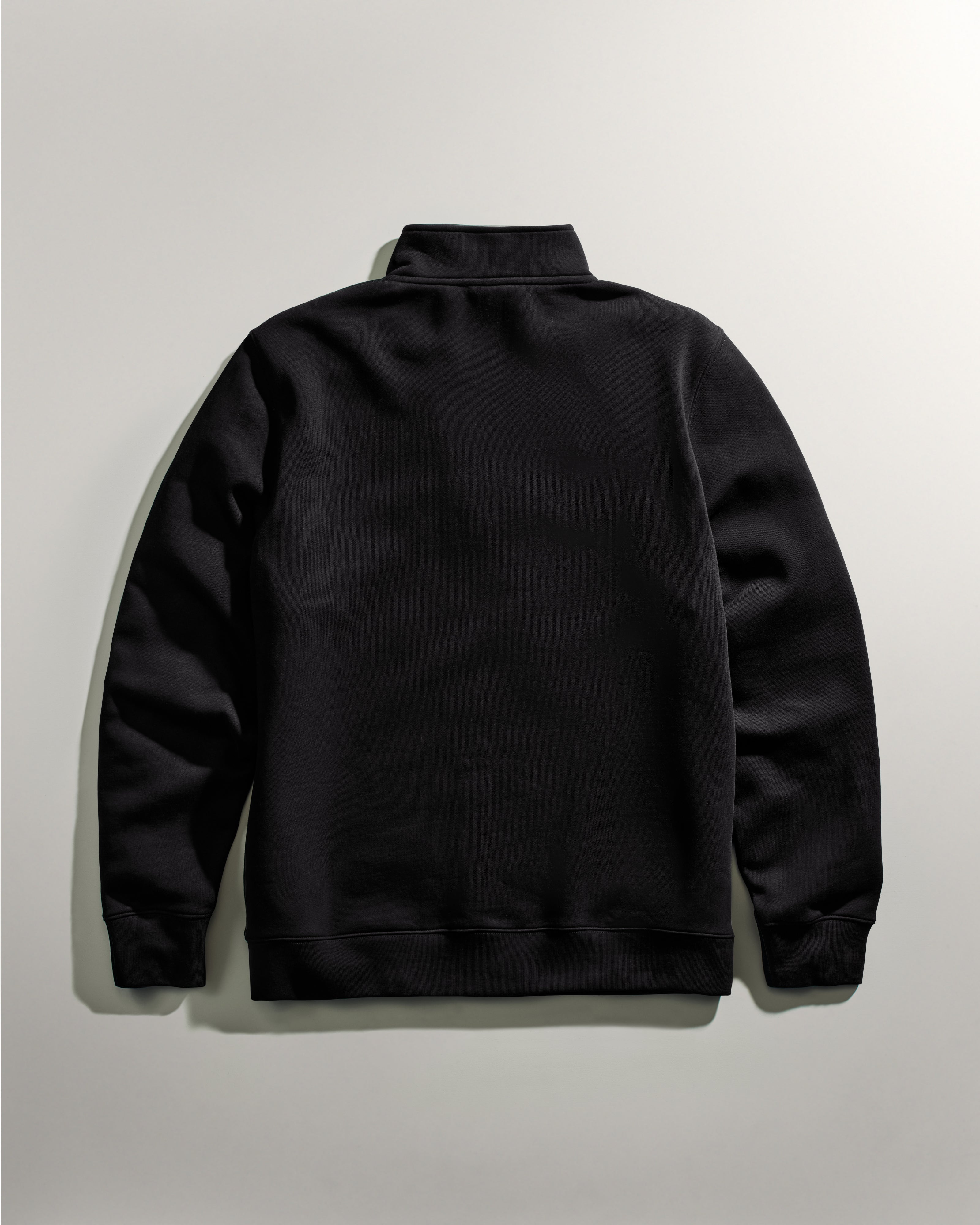 Mens 1/4 Zip Sweater Black | Official Mercedes-AMG PETRONAS