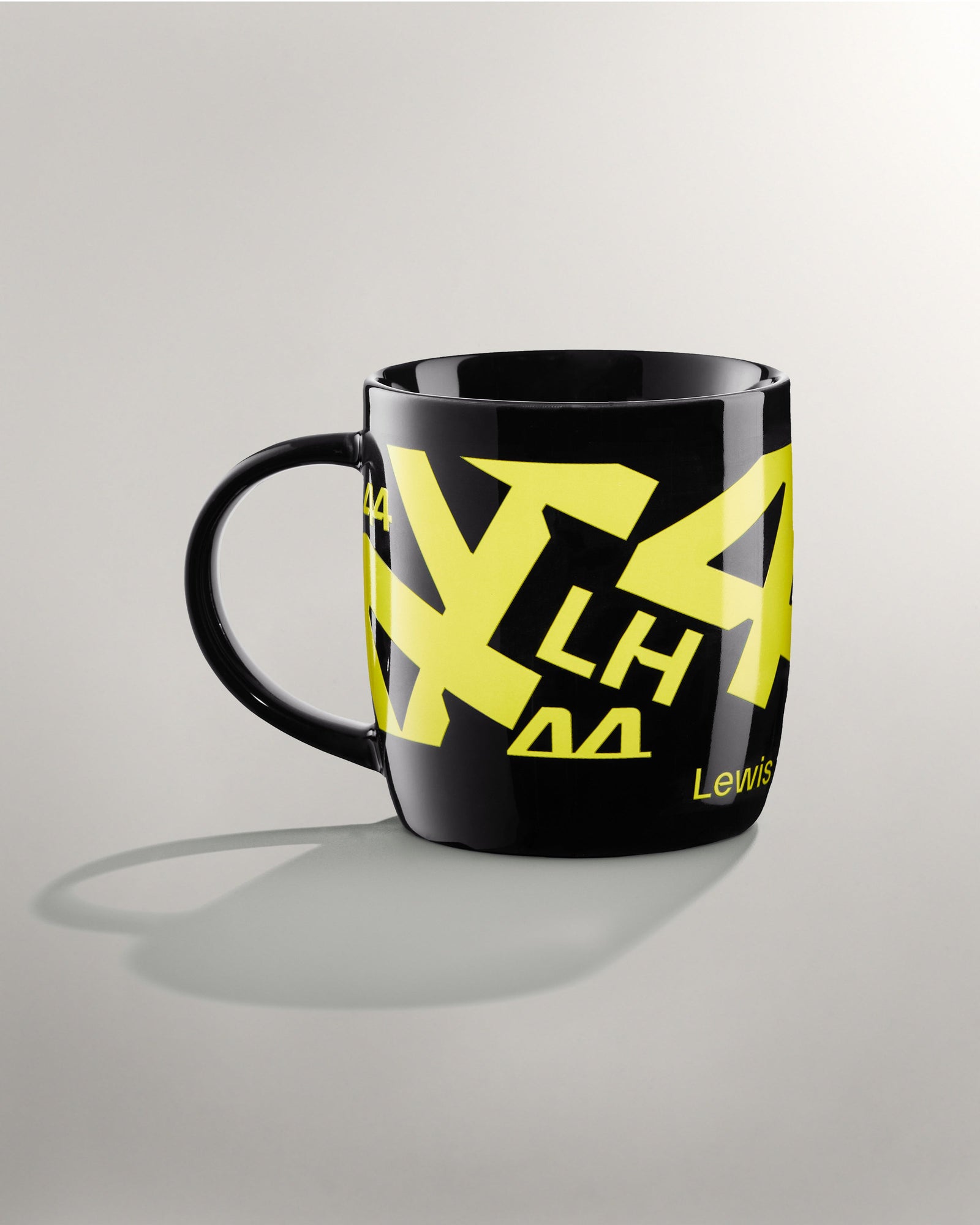 Lewis Hamilton Mug Yellow