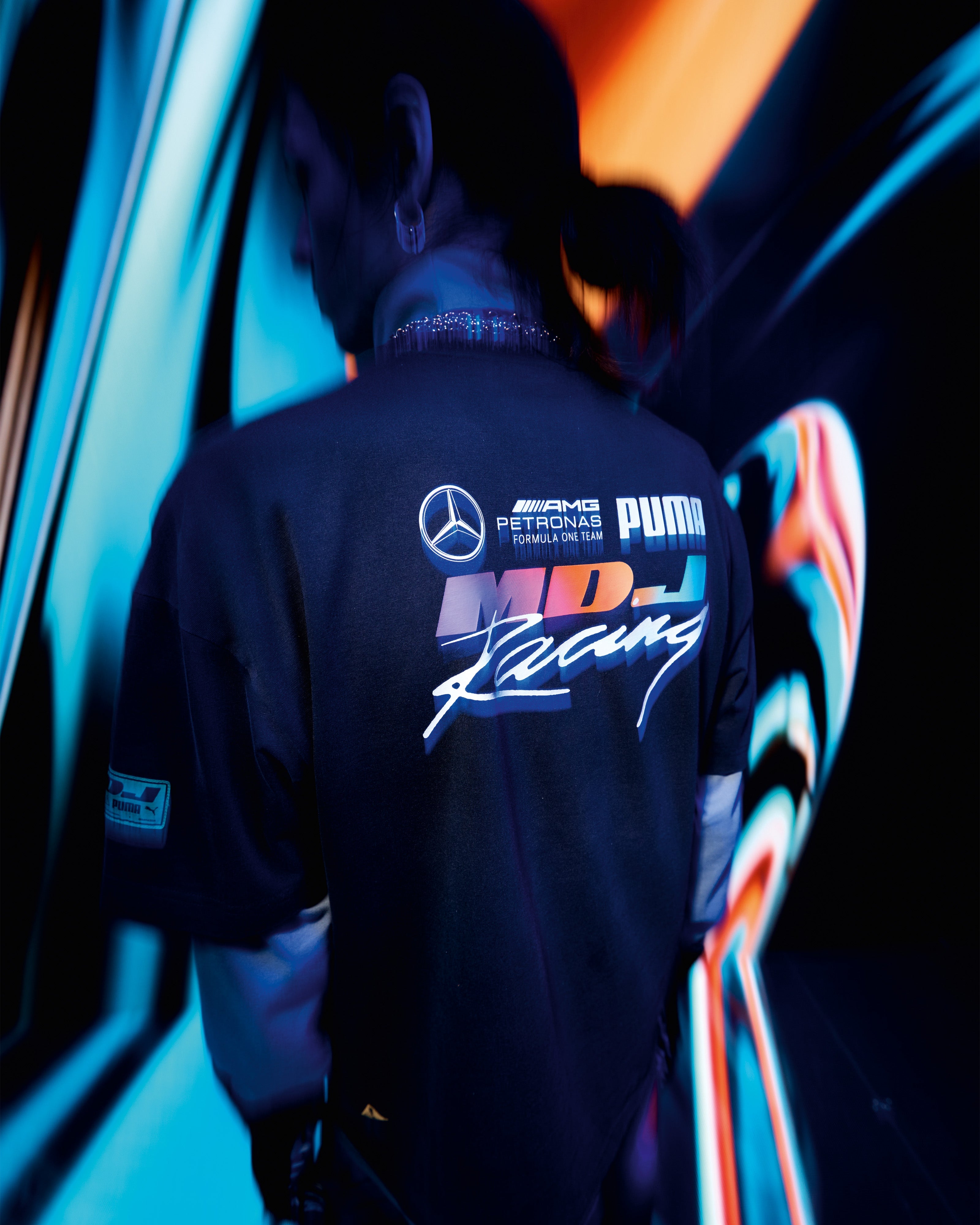 Mad Dog Jones x Mercedes-AMG F1 x PUMA Tee Black