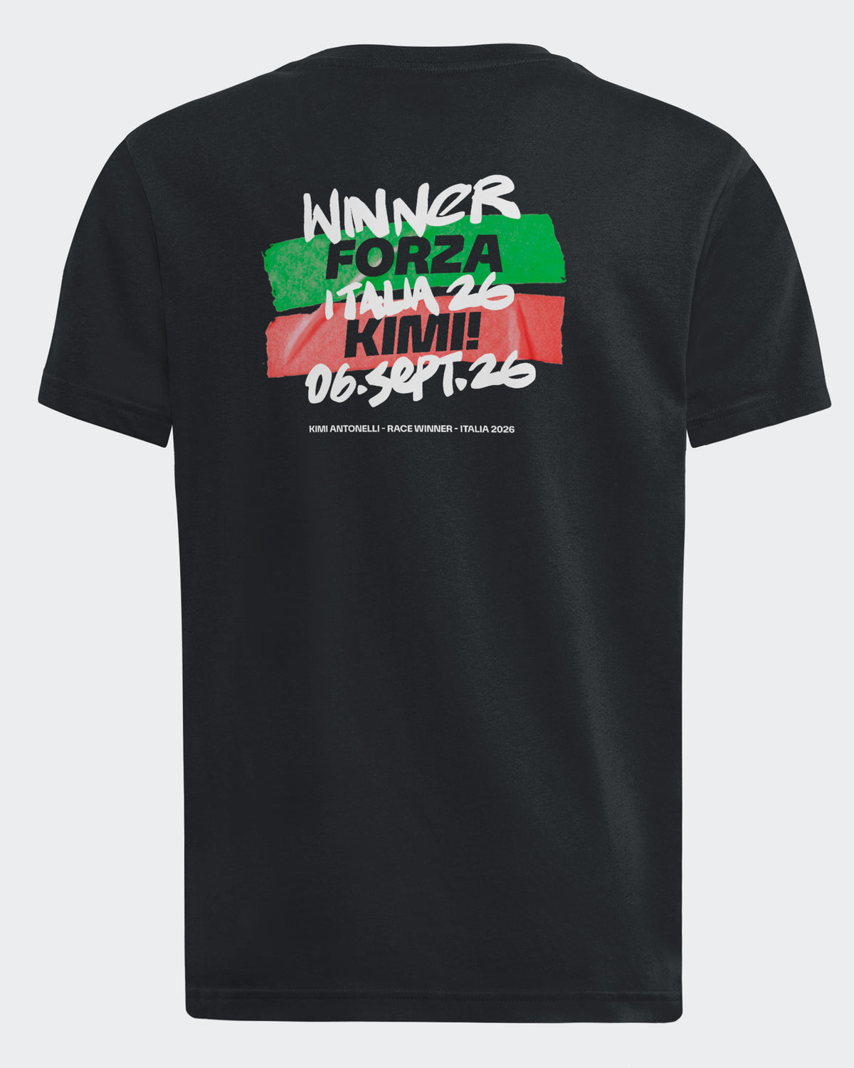 Kids Kimi Antonelli Monza Race Winner Tee Black