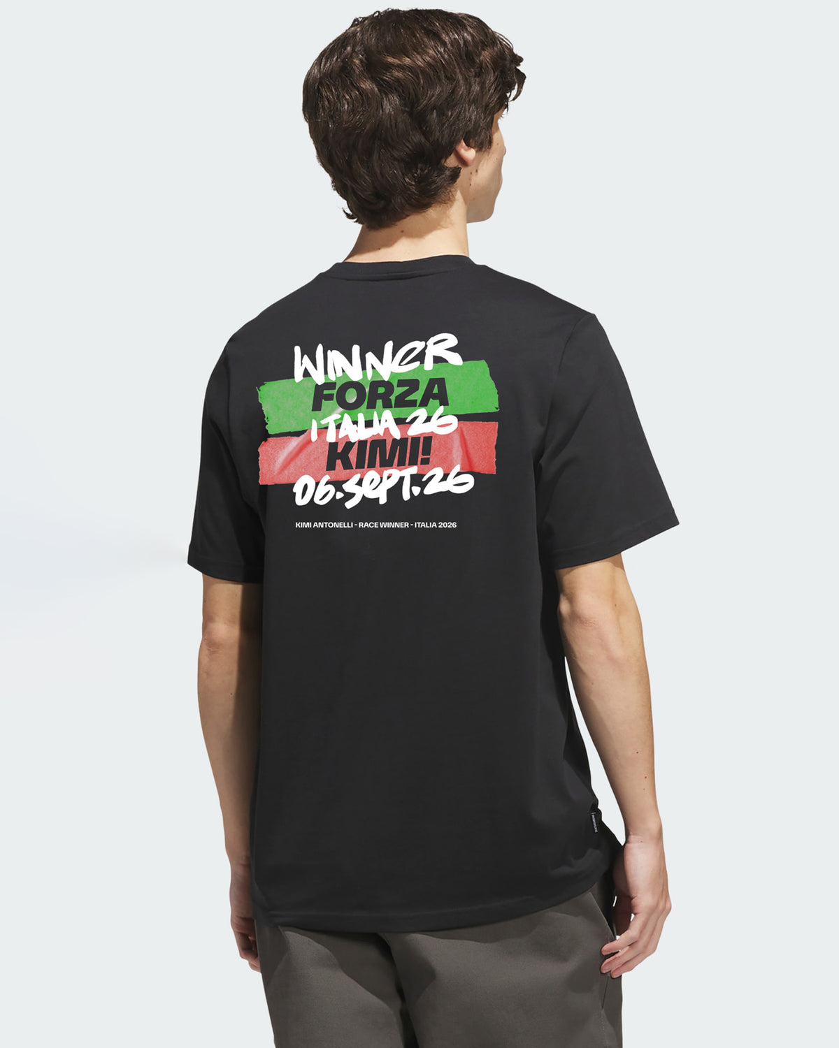 Kimi Antonelli Monza Race Winner Tee Black
