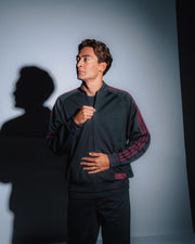 Mens Las Vegas Track Top Black