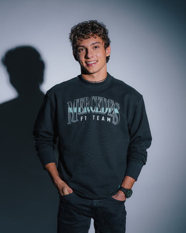 Mens Las Vegas Sweat Top Black