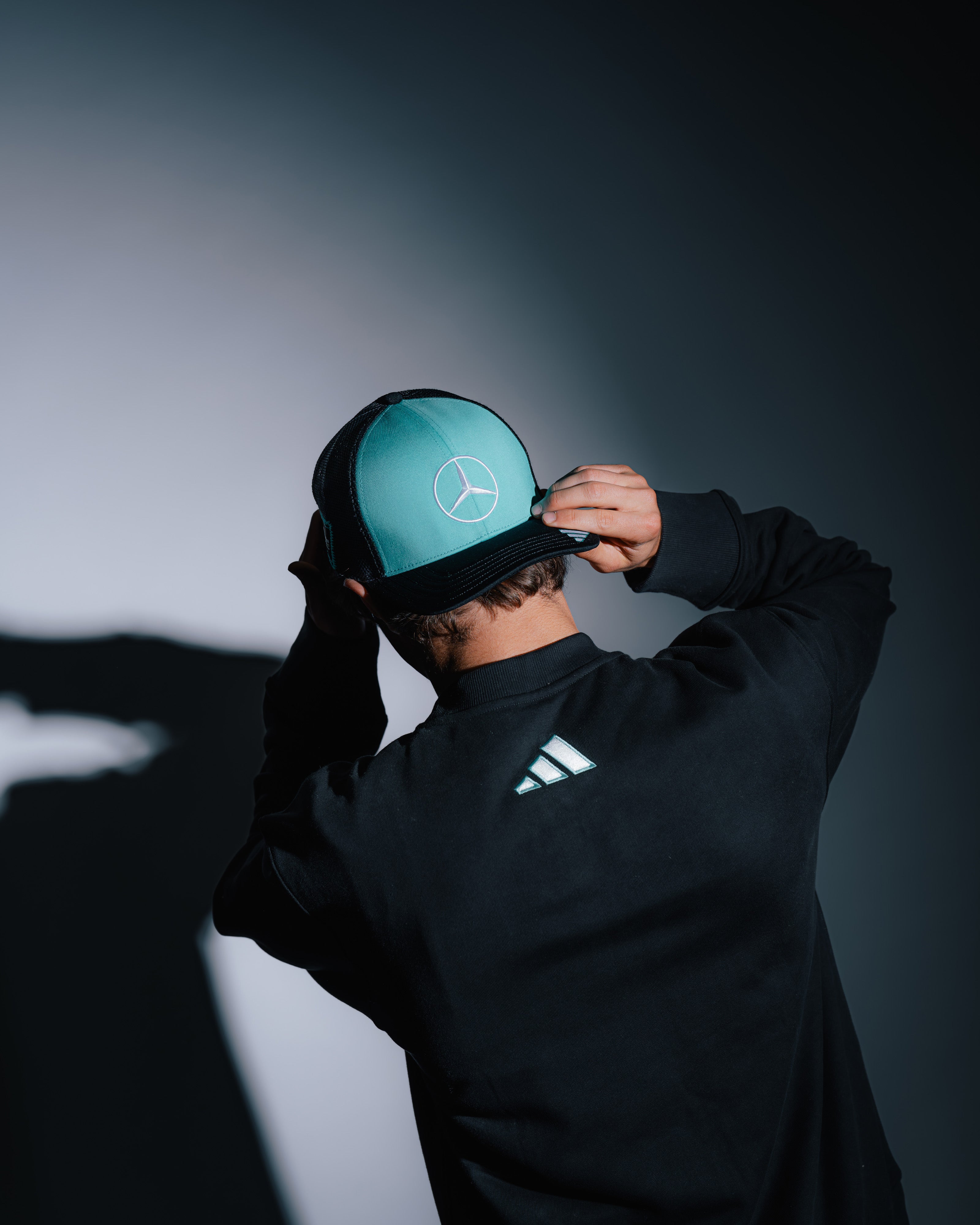 Las Vegas Trucker Cap Teal | Official Mercedes-AMG PETRONAS F1