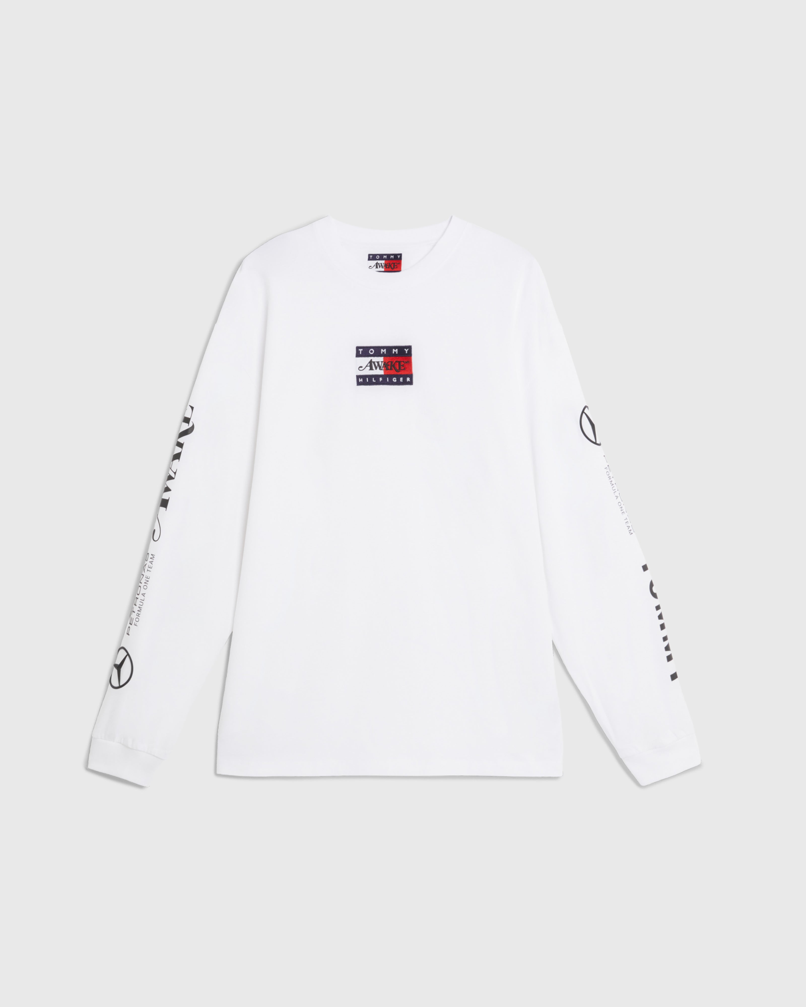 Tommy x Mercedes-AMG F1 x Awake NY Longsleeve Tee White