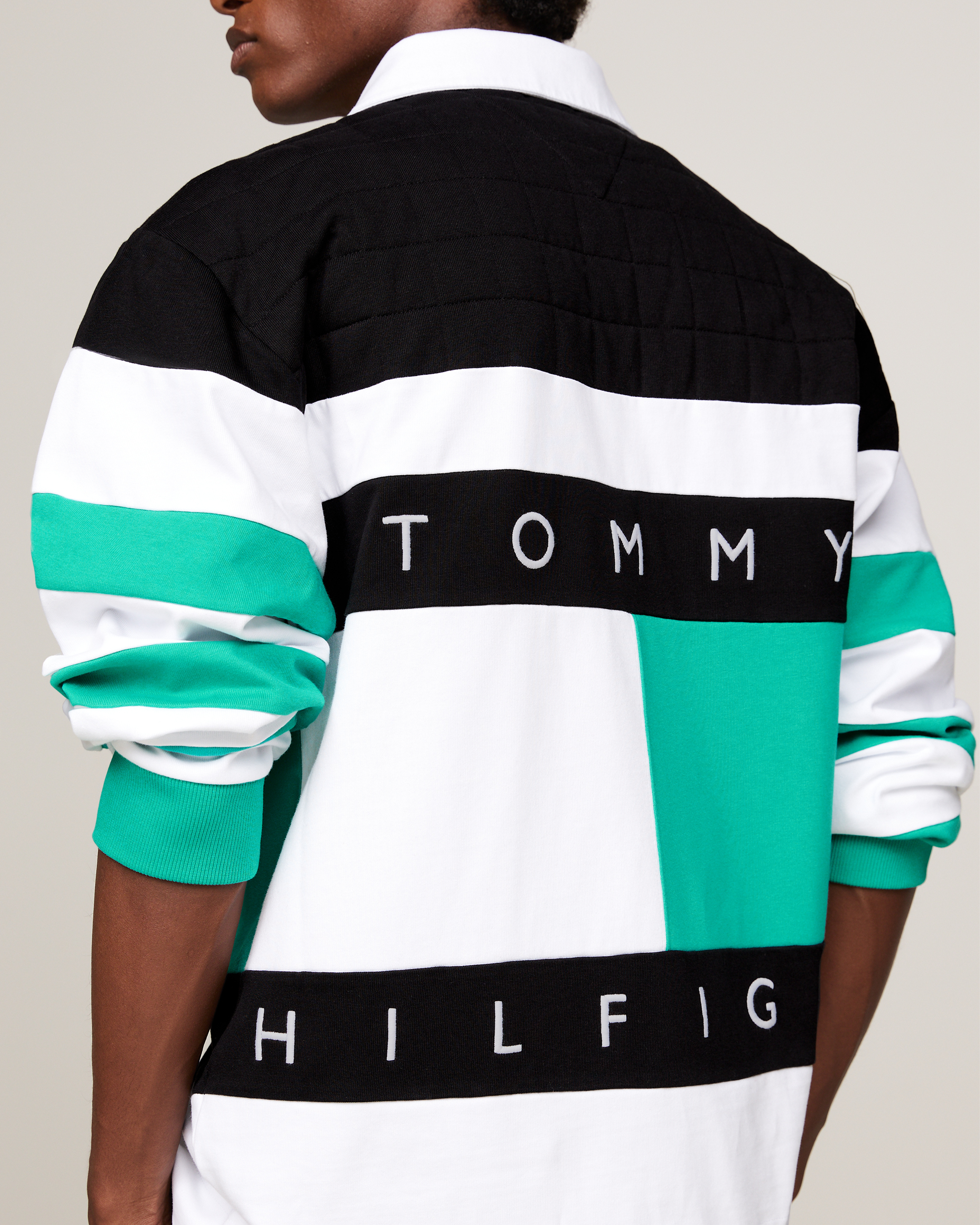 Tommy x Mercedes-AMG F1 x Clarence Ruth Rugby Shirt