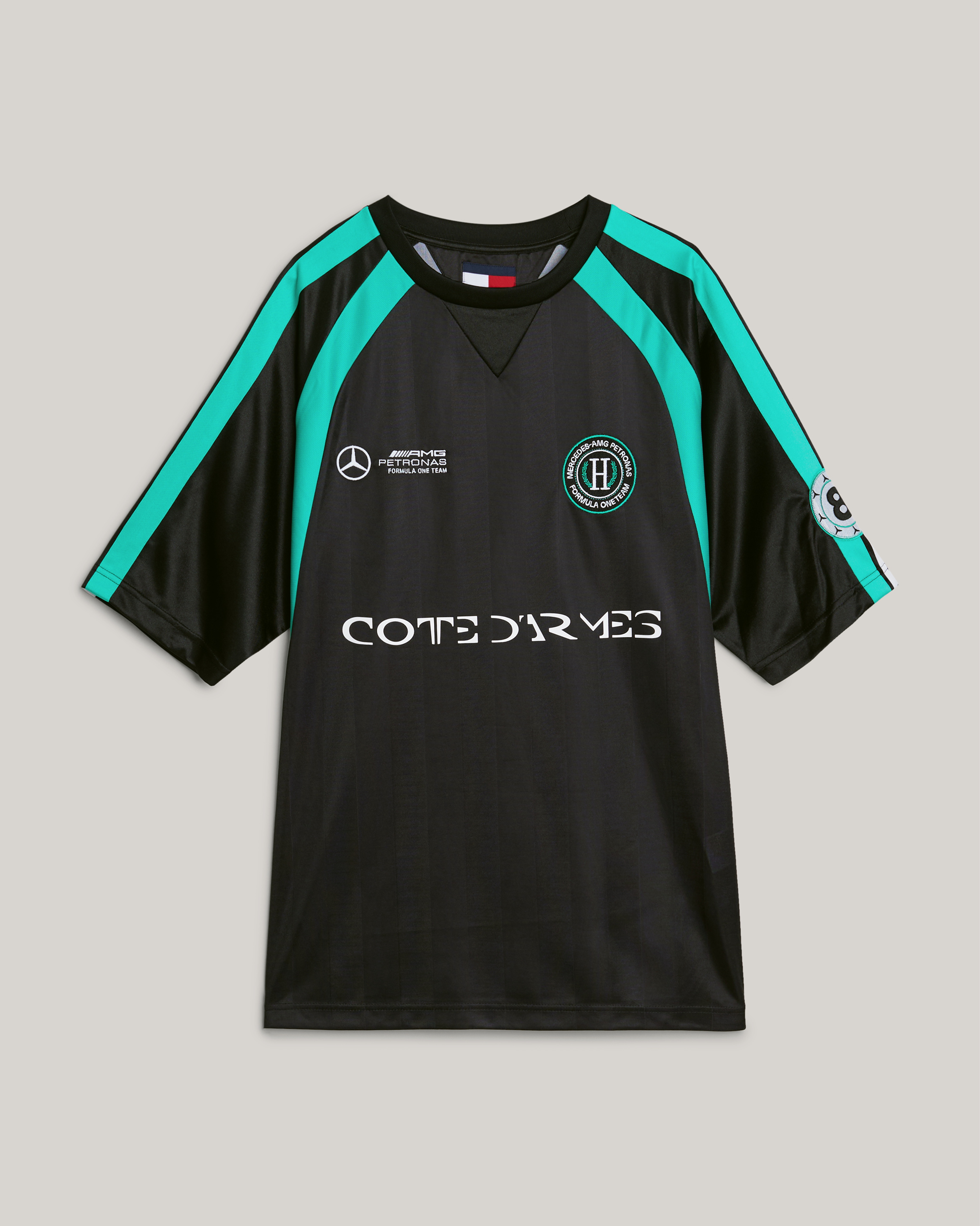 Tommy x Mercedes-AMG F1 x Clarence Ruth Hamilton Soccer Tee