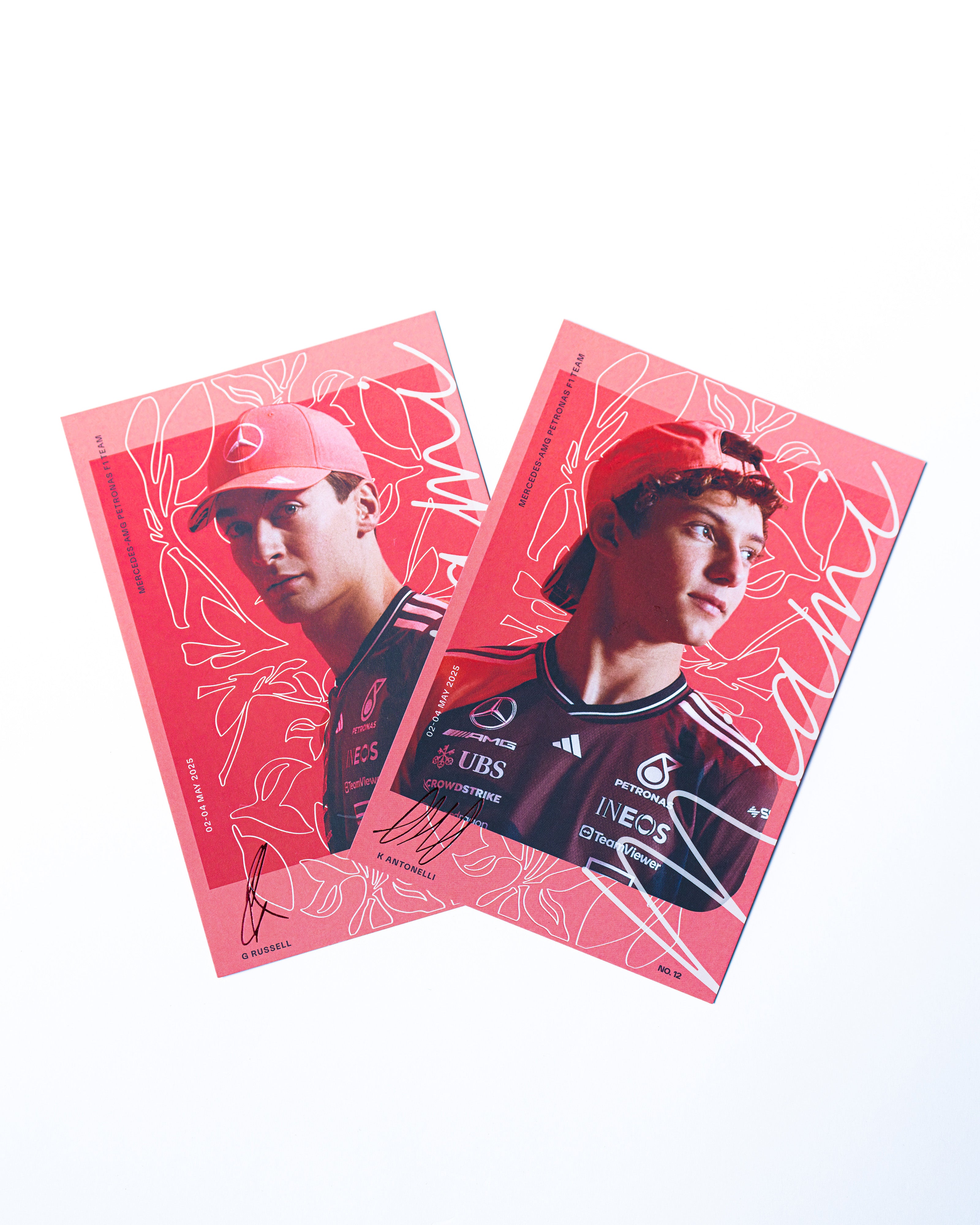 PREMA RACING 2023年 ドライバー カード Special Edition Miami Driver Cards | Official Mercedes-AMG