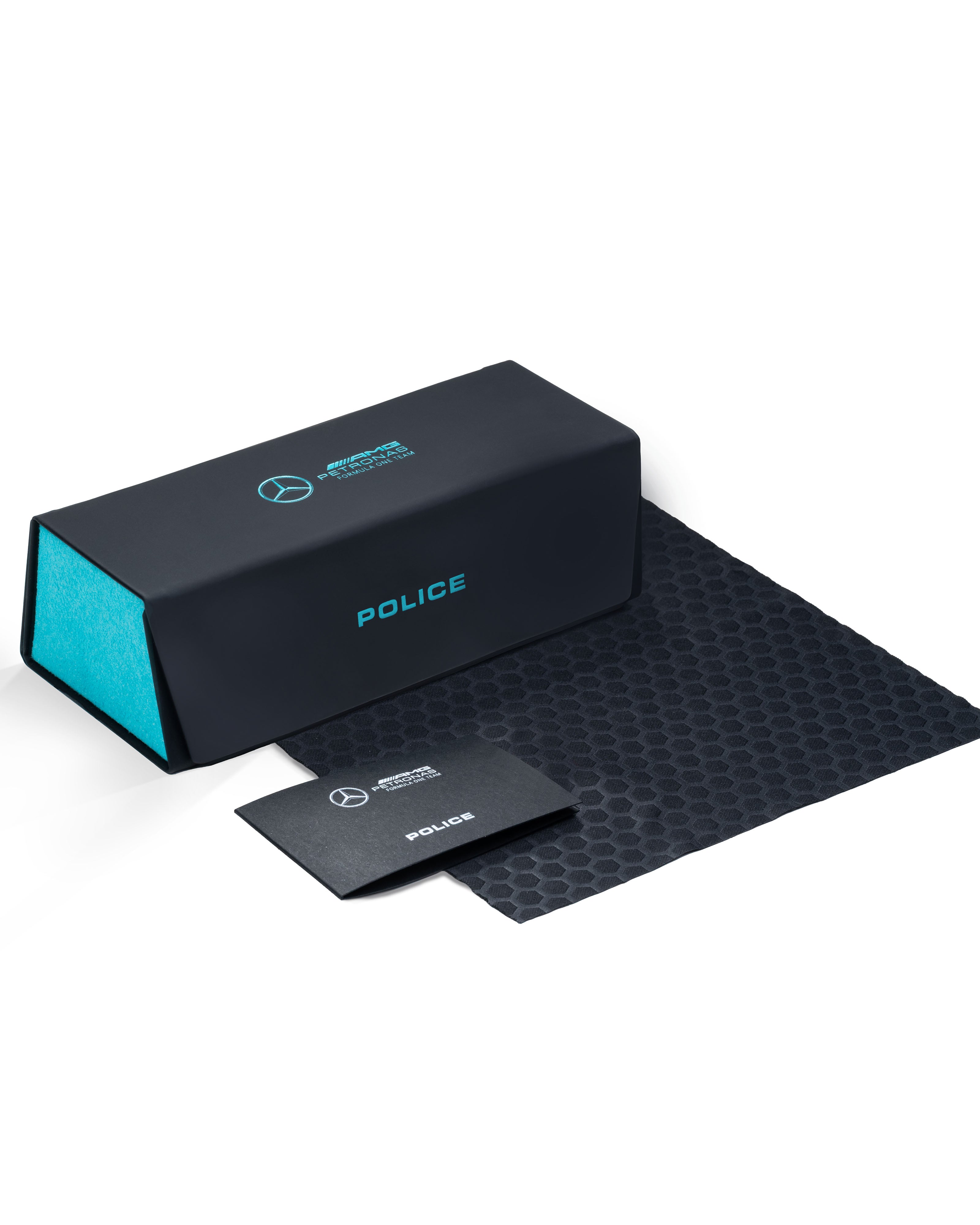 Police x Mercedes Sunglasses Police SPLR48M Black/Blue