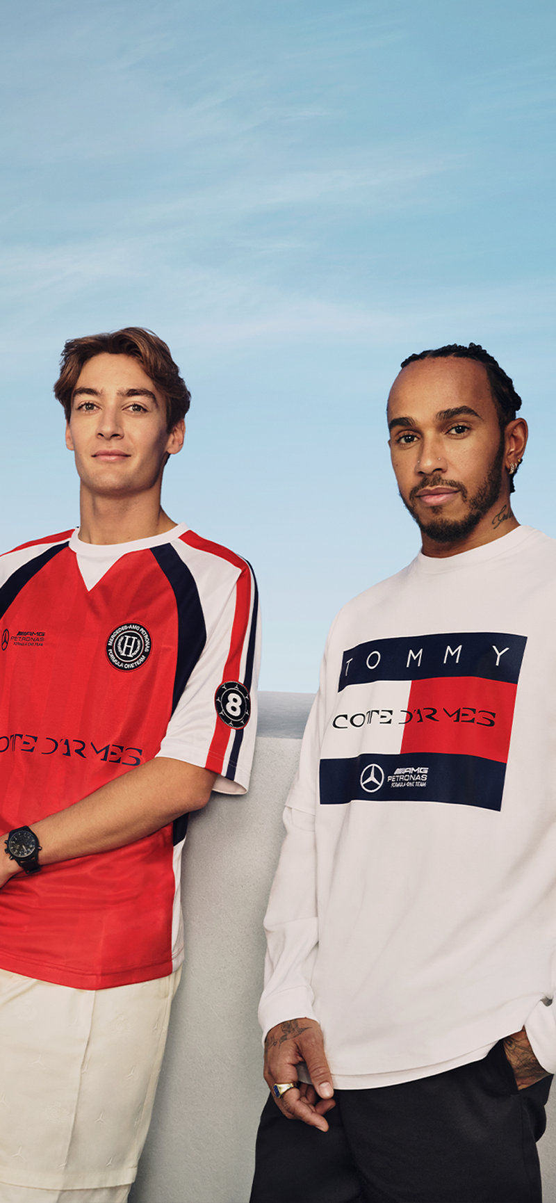 Tommy x Mercedes-AMG F1 x Clarence Ruth Tommy x Mercedes-AMG F1 x Clarence Ruth