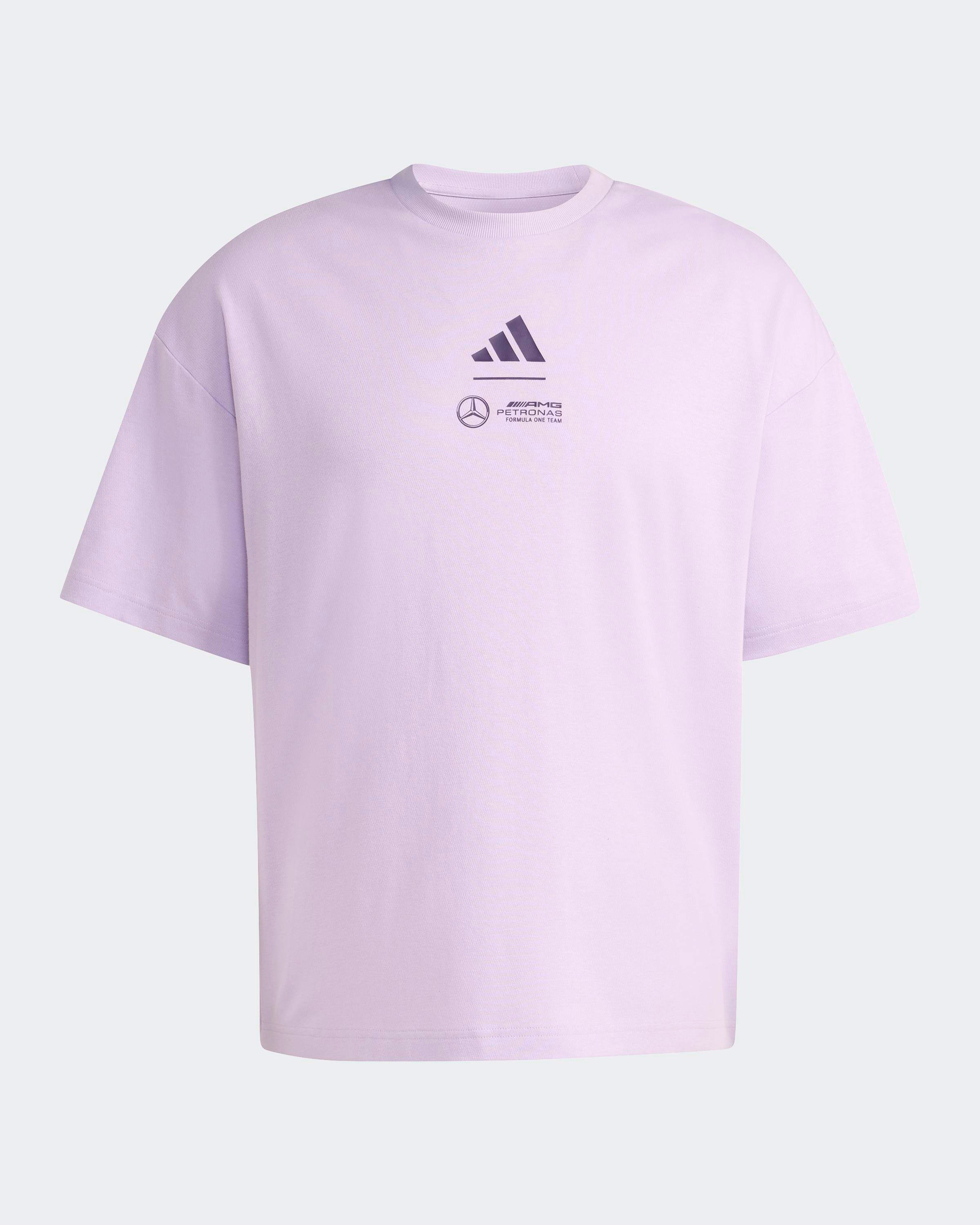 Mens Premium Woven T-shirt Purple | Official Mercedes-AMG PETRONAS