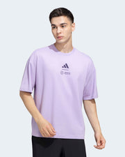 Mens Premium Woven T-shirt Purple