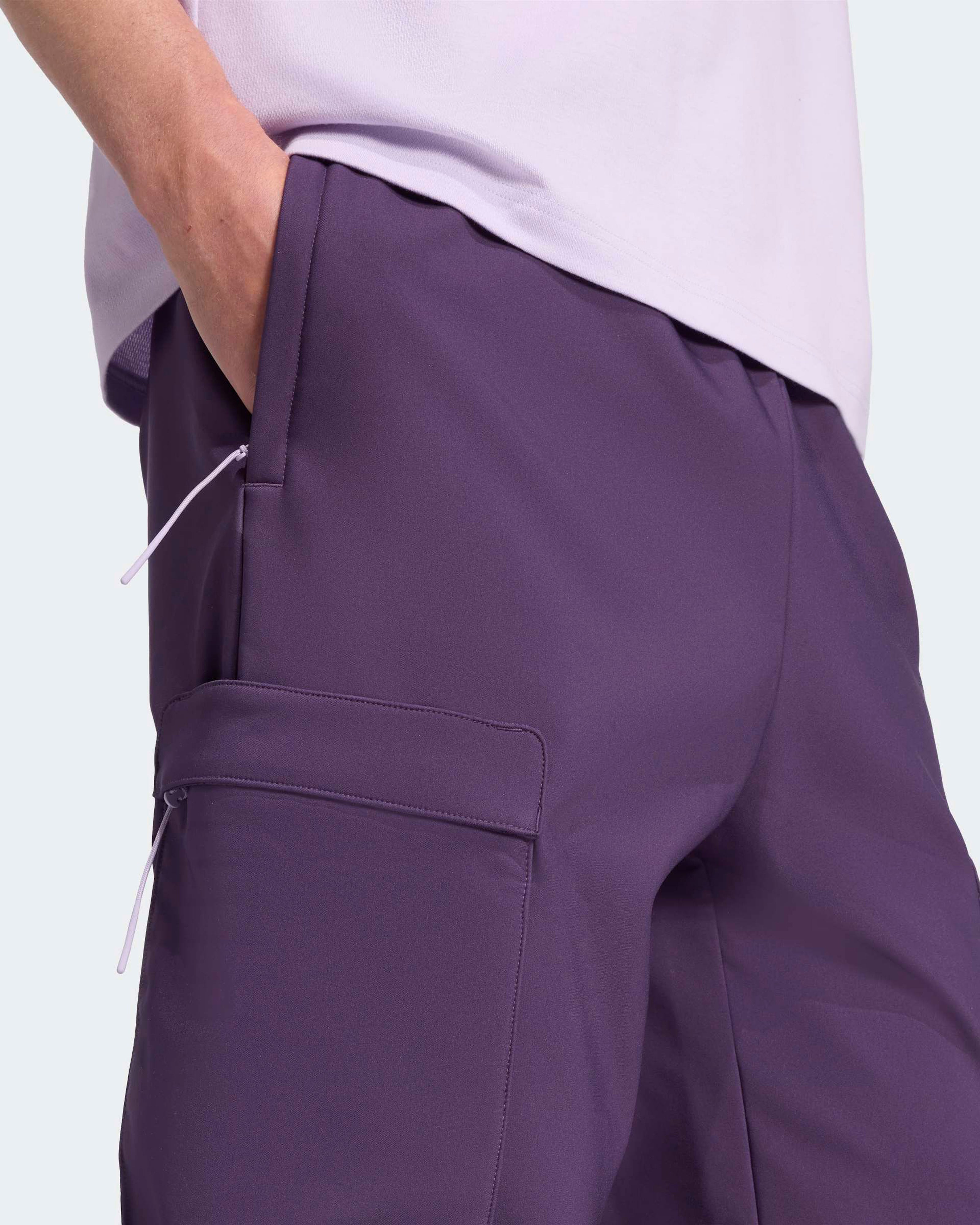 Mens Premium Woven Joggers Dark Purple | Official Mercedes-AMG