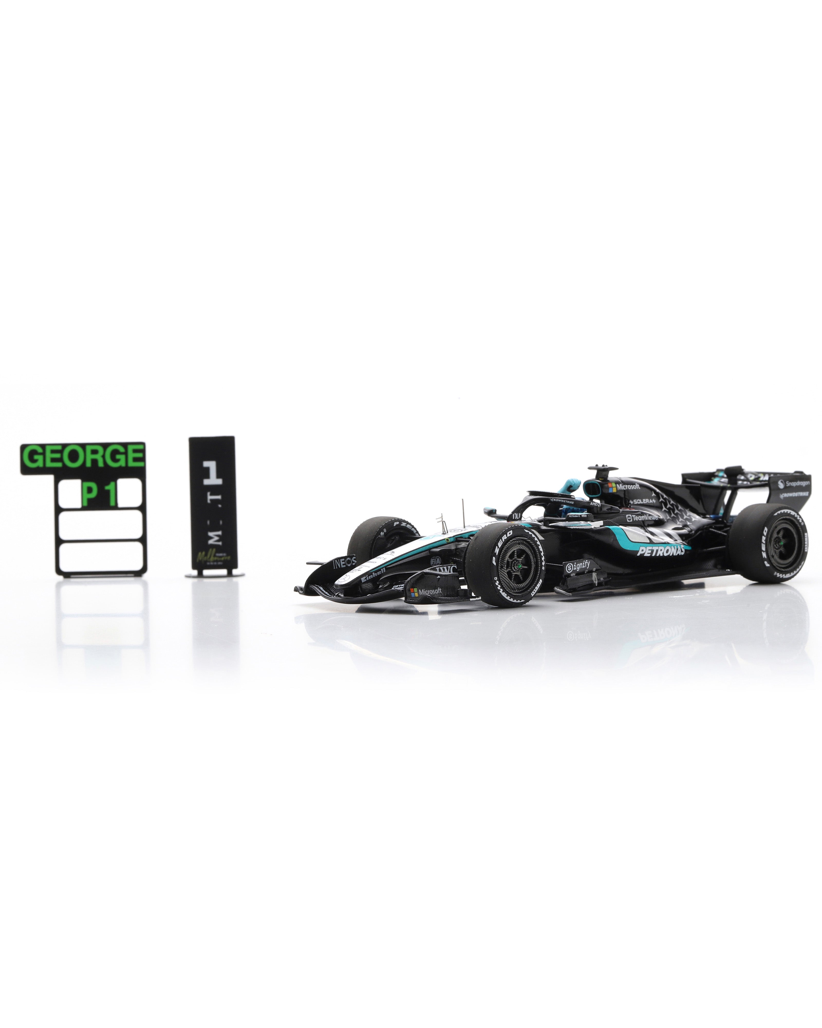ミニカー Spark 1/43 Mercedes W15 e Russell George Russell 2026 Spark Model Car 1:43 | Mercedes-AMG PETRONAS