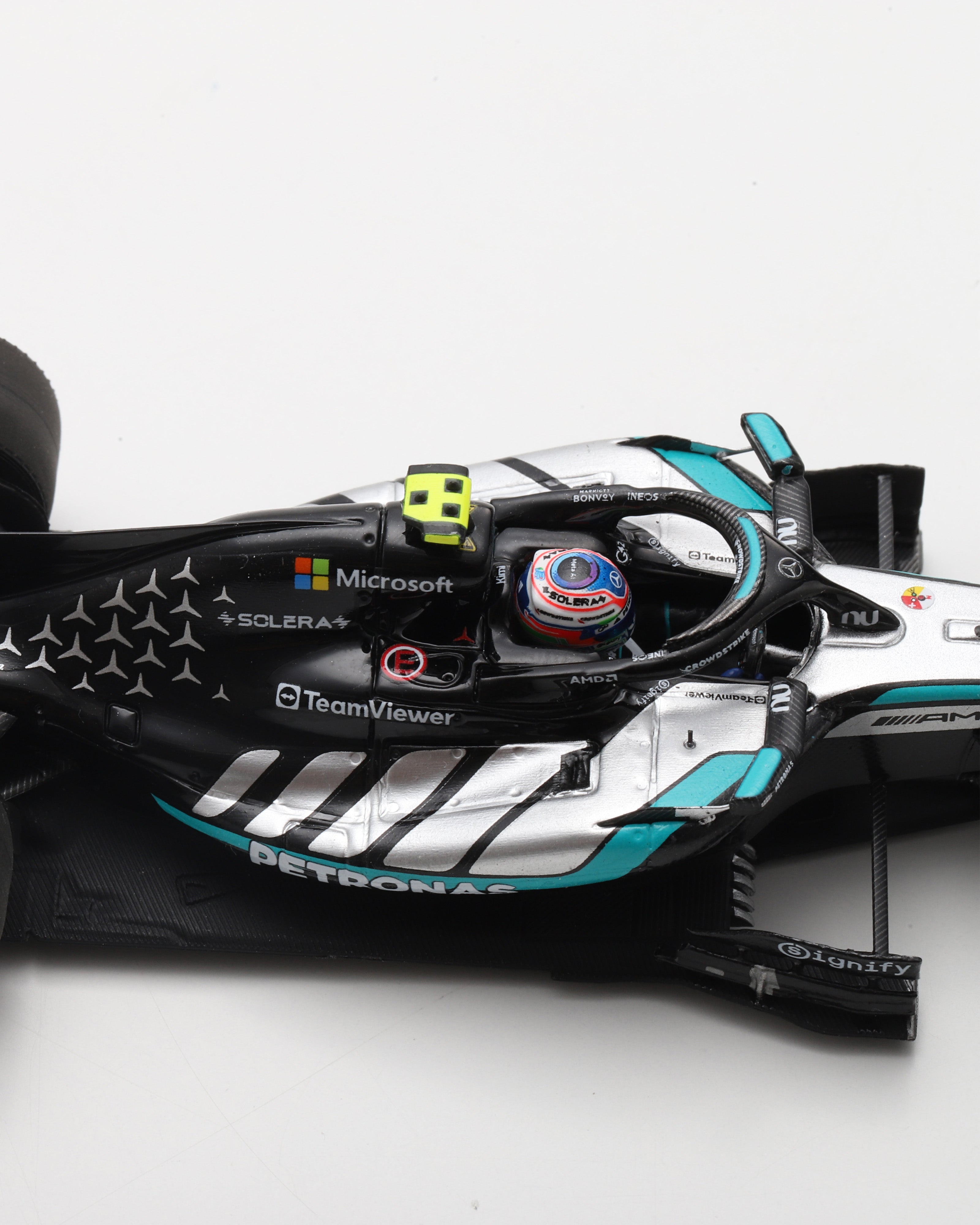 Kimi Antonelli Chinese GP 2026 Car Model with Pit Board