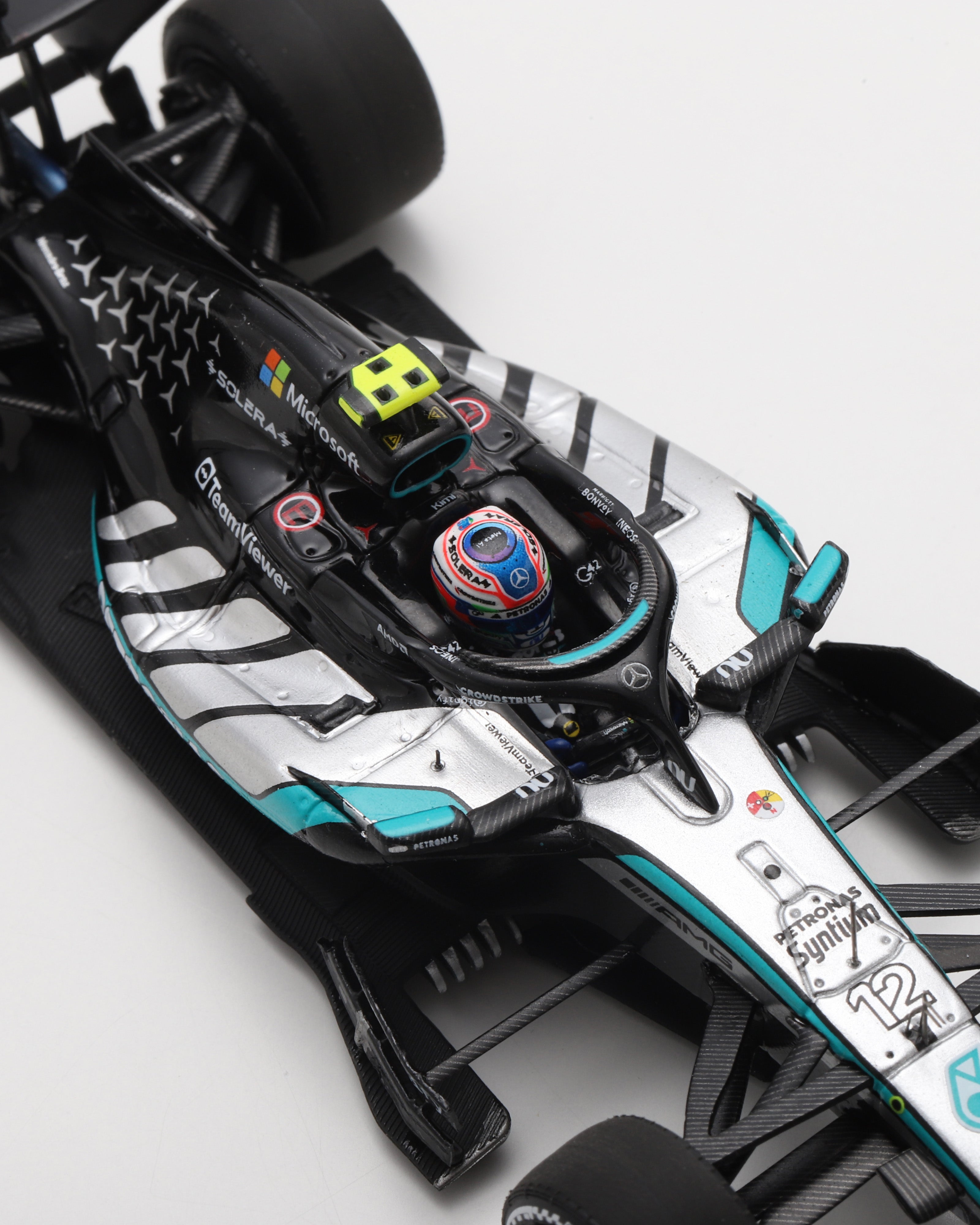 Kimi Antonelli Chinese GP 2026 Car Model with Pit Board