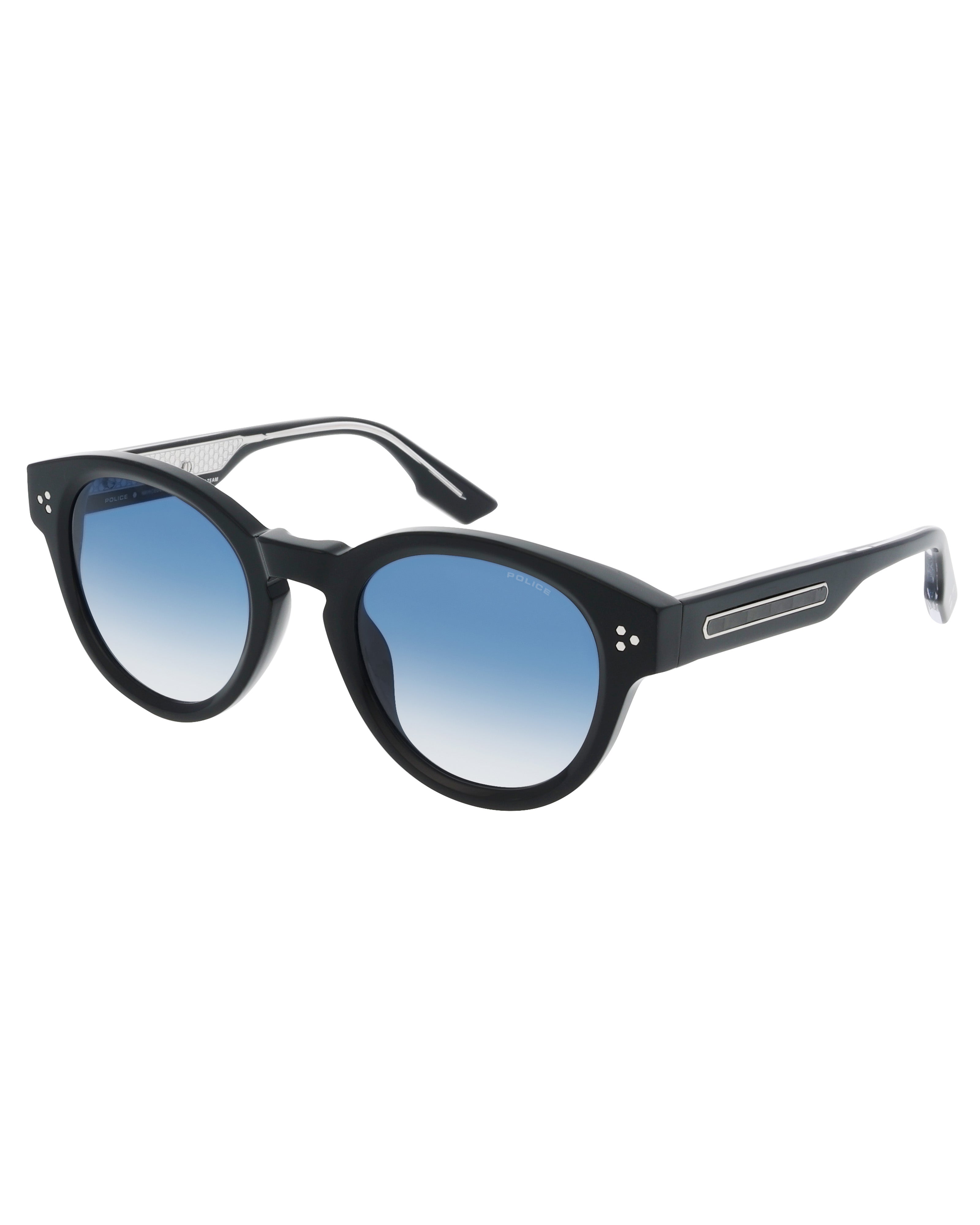 Police x Mercedes Sunglasses Police SPLR48M Black/Blue | Official