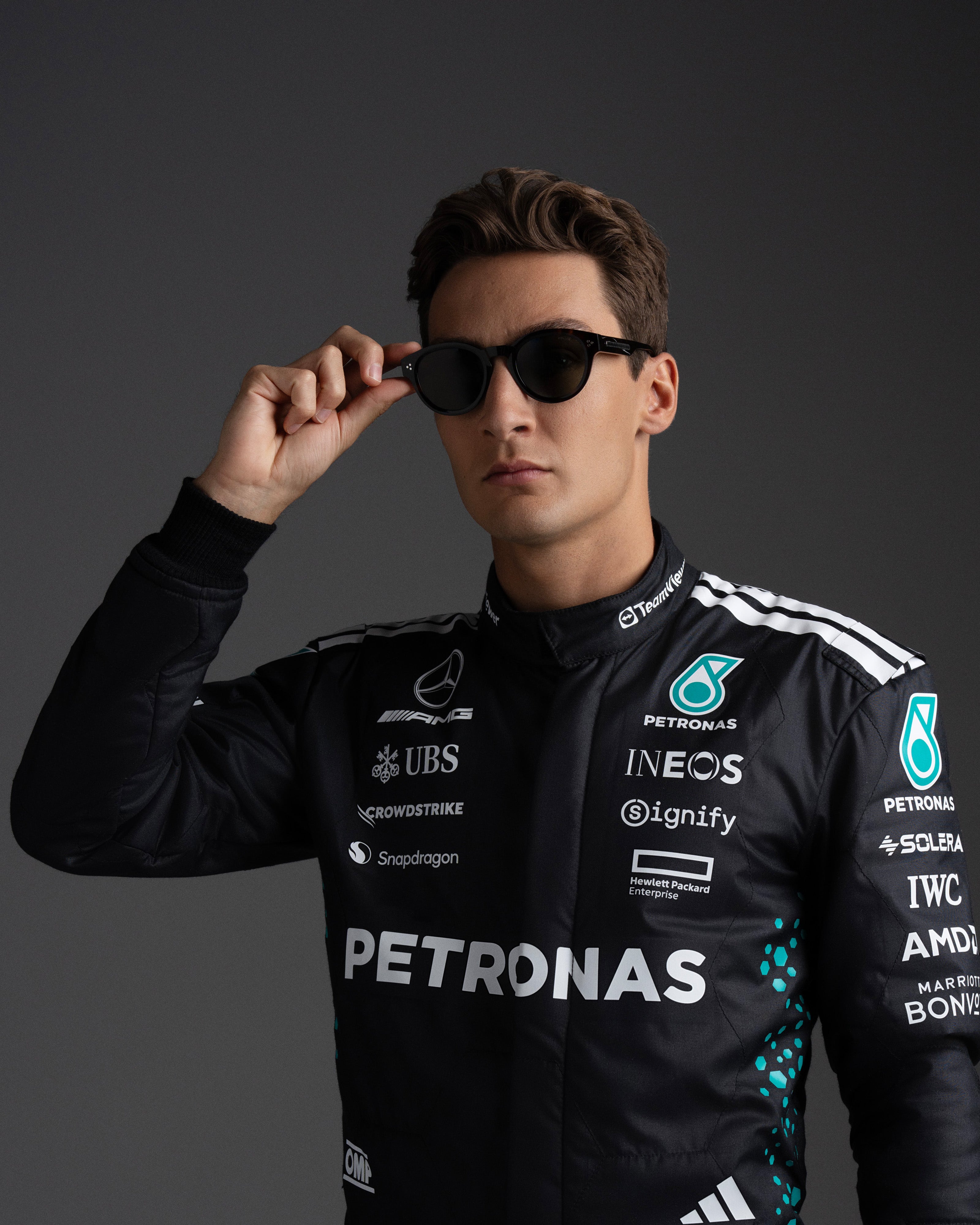 Police x Mercedes Sunglasses Police SPLR48M Havana