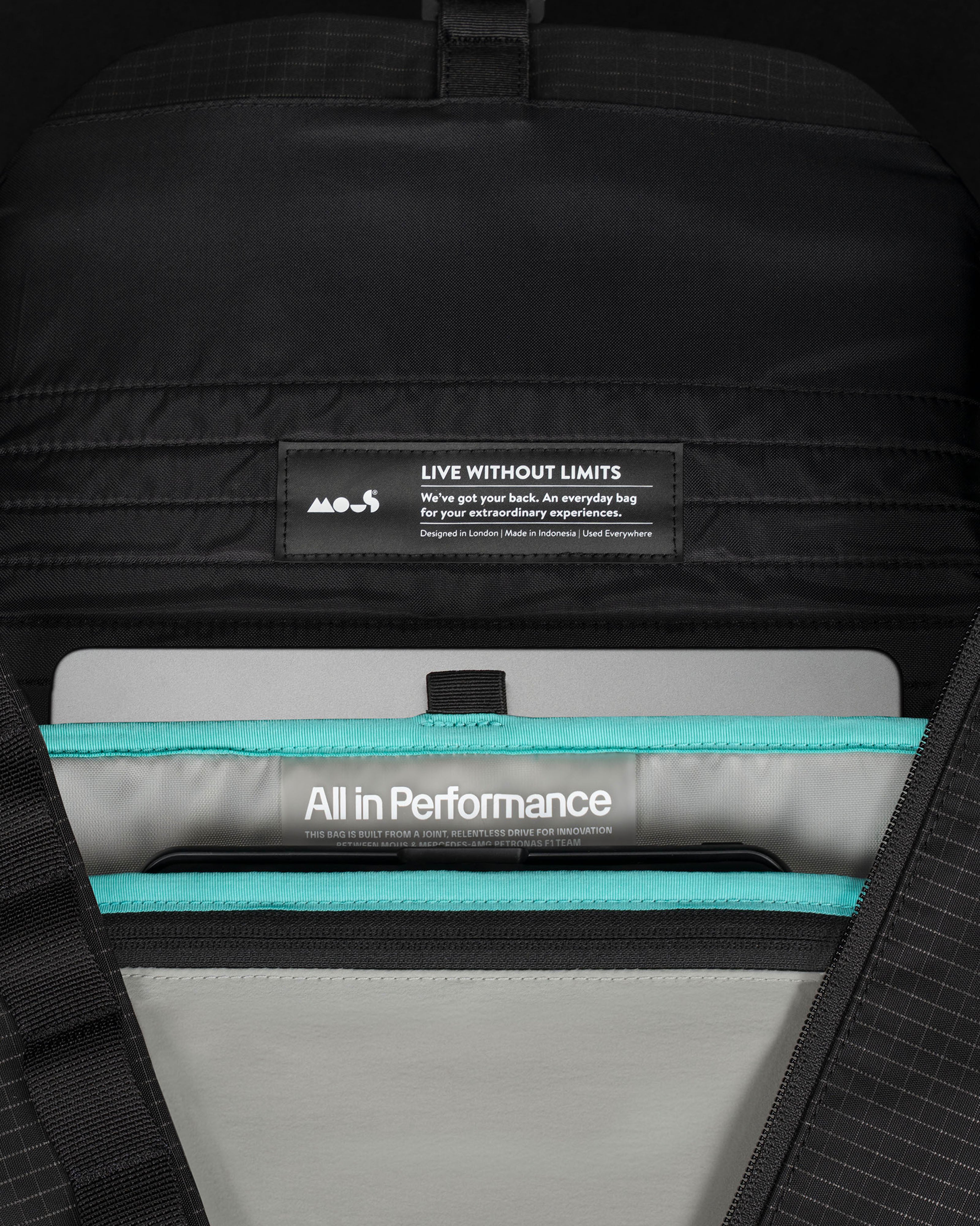 MUSE' D uxie'meclasses／バック Mous | Day Backpack x Mercedes-AMG F1| Water Resistant | UltraTex