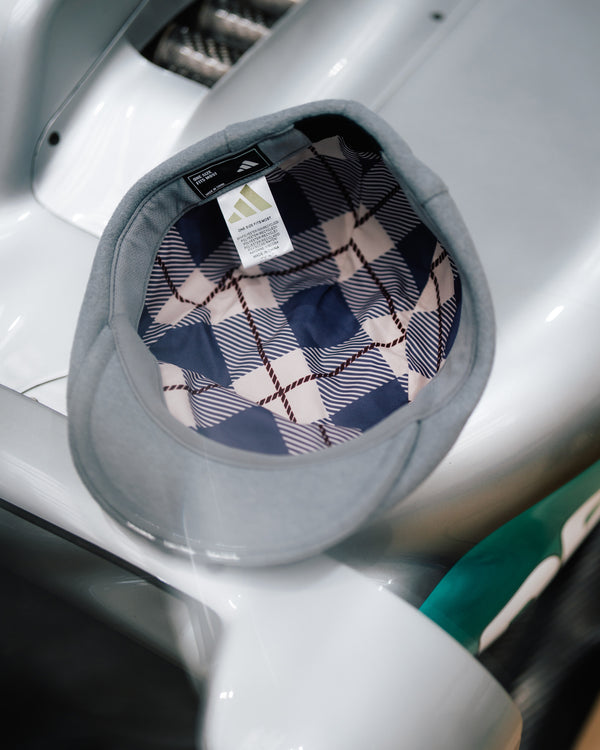 Silver Arrows Flat Cap Grey