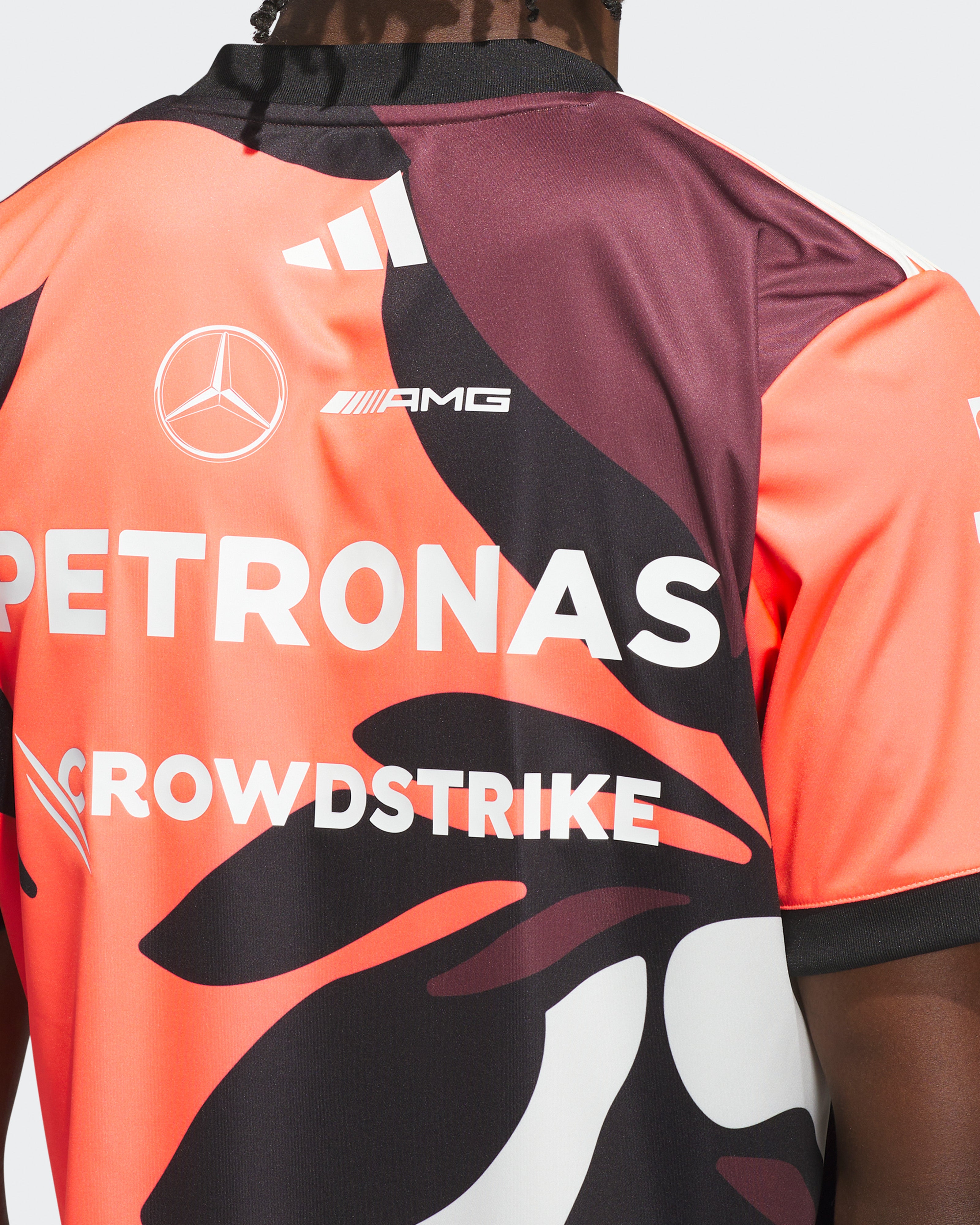 Mens 2025 Miami Team Driver Tee Floral | Official Mercedes-AMG