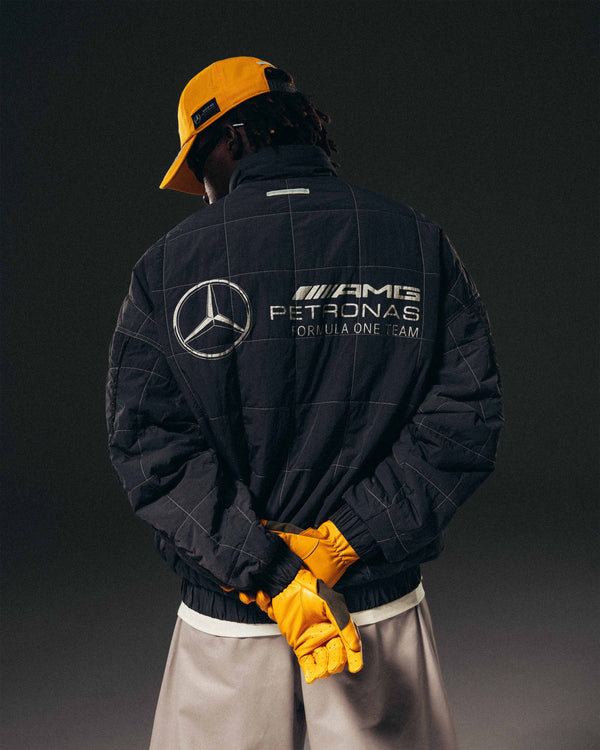 adidas para Bad Bunny x Mercedes-AMG F1 Racing Jacket Grey