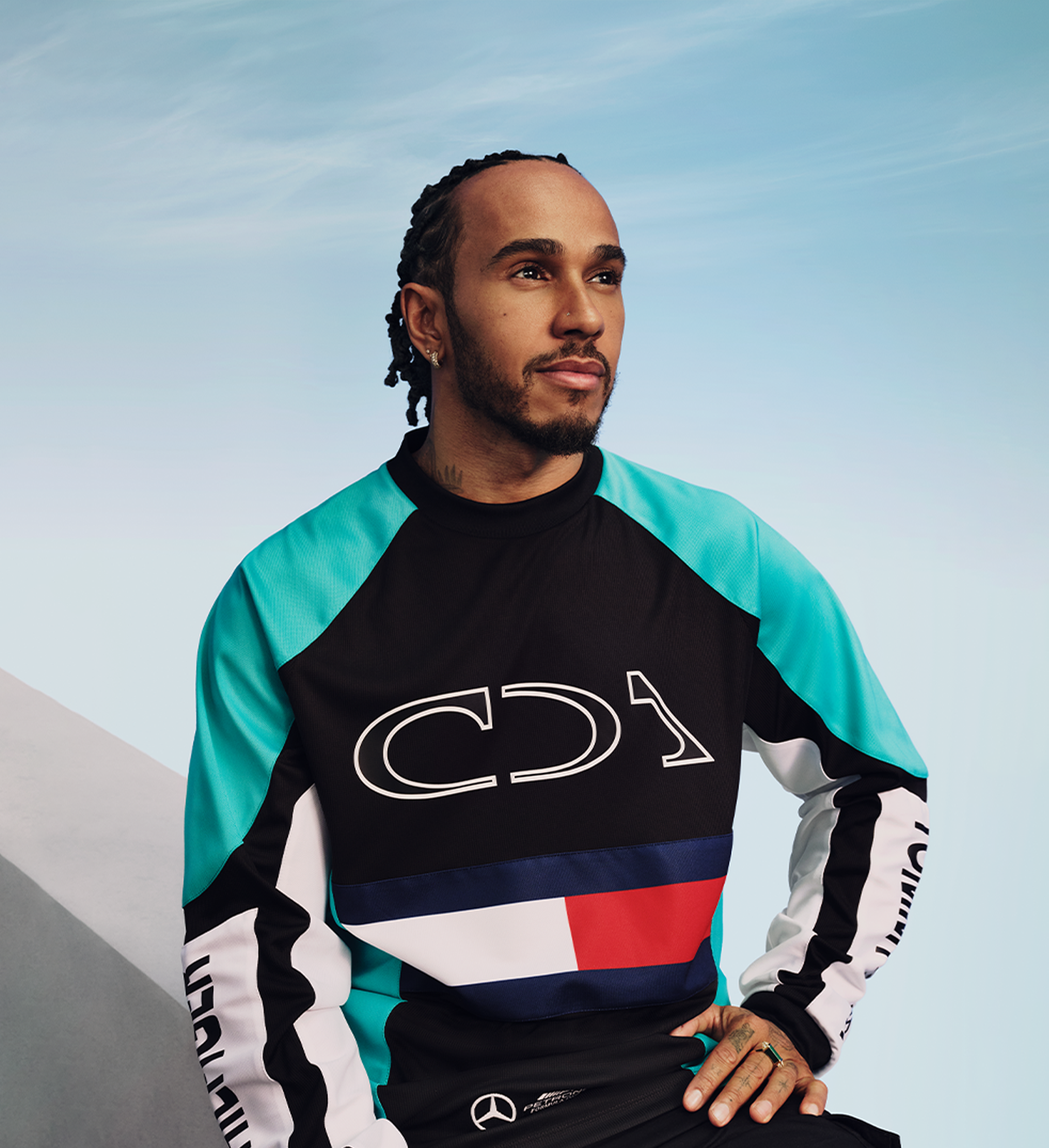 Tommy x Mercedes-AMG F1 x Clarence Ruth Tommy x Mercedes-AMG F1 x Clarence Ruth